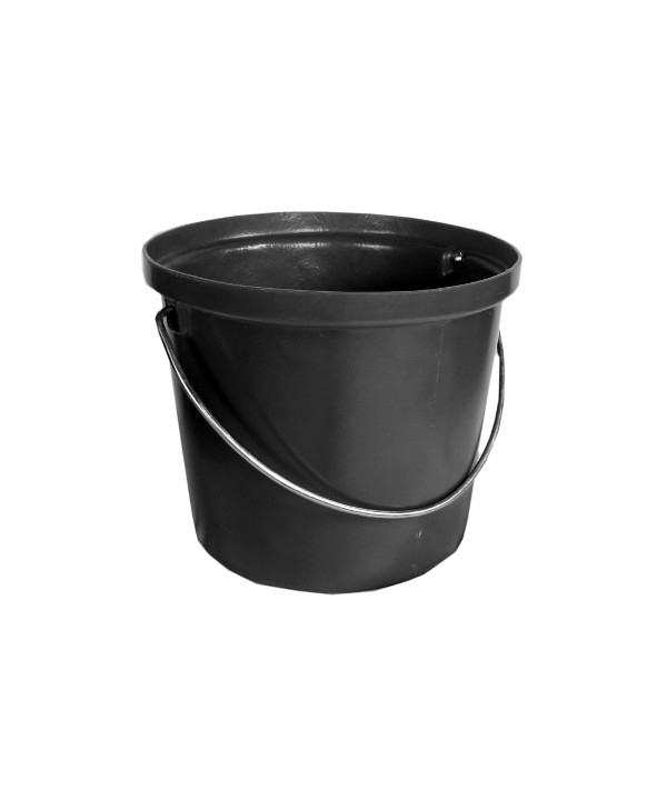 Builders Pride Bucket Round Black (10 L)