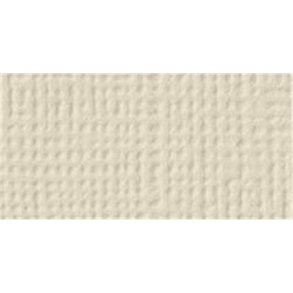 American Crafts Cardstock 12x12 Textured - Straw