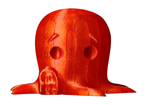 MakerBot Transculent Orange 3D Fifth Generation