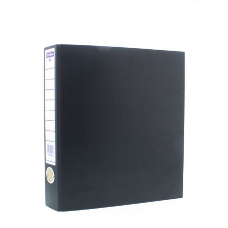 Donau Lever Arch File 50mm A4 (Black/Kraft)