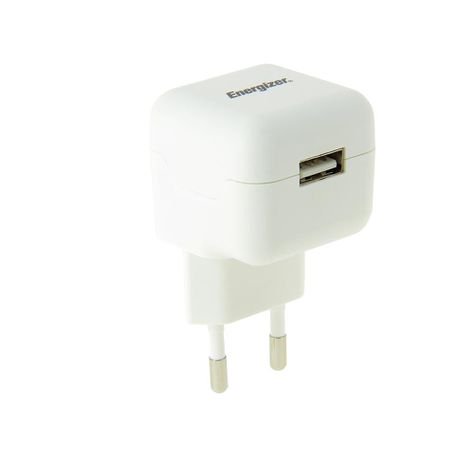 Energizer USB 2.1 Amp Wall Charger with Lightning Cable for iPhone/iPad