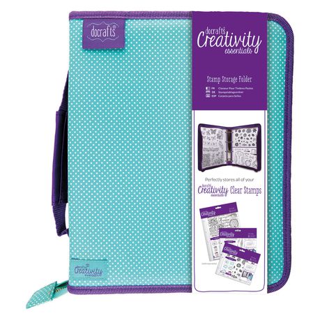 Docrafts Creativity Essentials Stamp Storage Folder