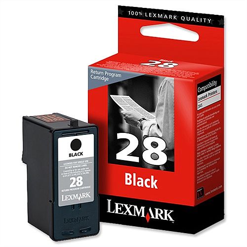 Lexmark Cartridge No.28 - Original Black