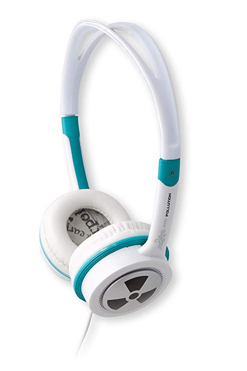 iFrogz EarPollution Toxix On-Ear Headphones – Teal