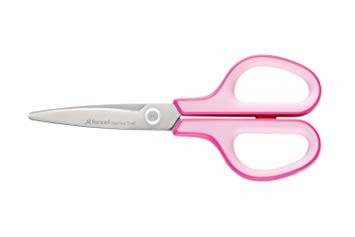 Rexel: X3 Stainless Steel Scissors - Pink Handle