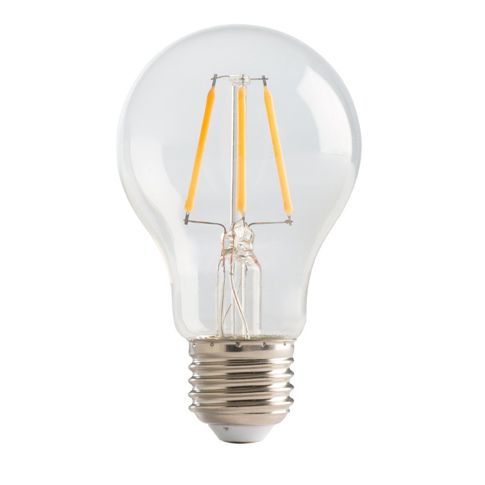 Luceco A60 E27 Dimmable LED Filament Light Bulb (4W) - Warm White 