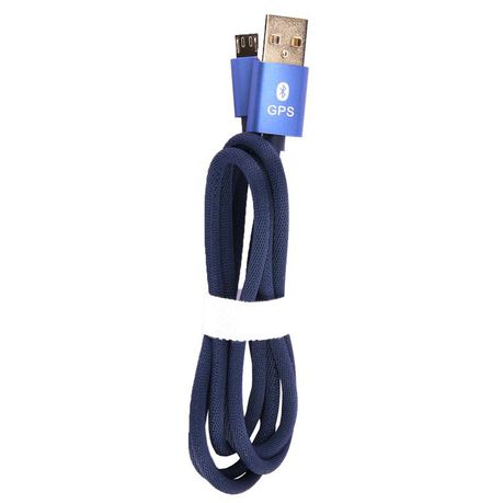 Mix Box Micro USB Bluetooth GPS Location Cable (Blue)