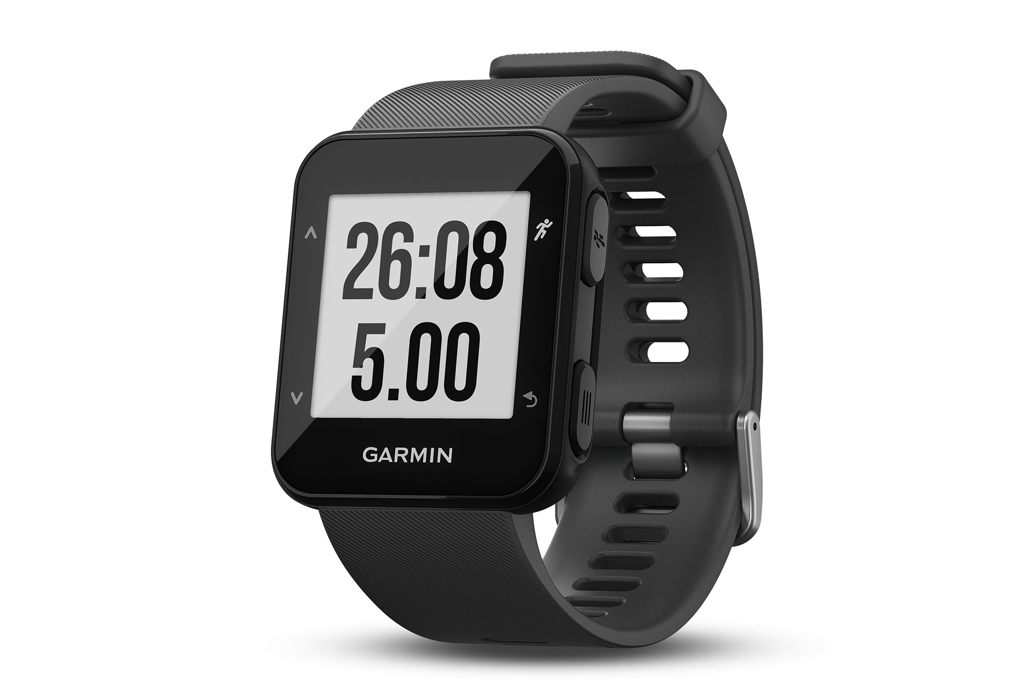 Garmin Forerunner 30 GPS Running Watch with Wrist-based Heart Rate (Slate Grey)