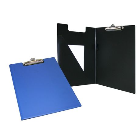 Bantex A4 PVC Folding Clipboard (Blue)