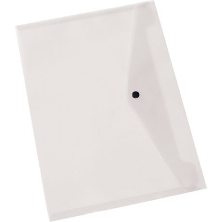 Bantex A4 PP Document Envelope (Clear)