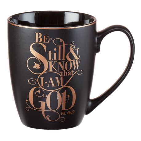 Christian Art Gifts Mug - Shimmer Be Still