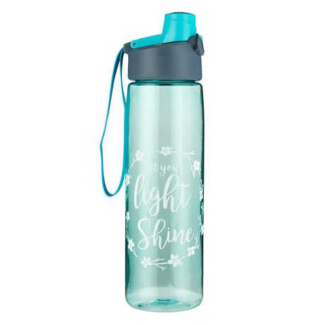 Christian Art Gifts Water bottle - Sparkle Blue