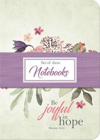 Christian Art Gifts: Rejoice Range 3pc Notebook Set