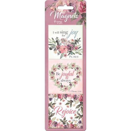 Christian Art Gifts: Rejoice Magnetic Sets