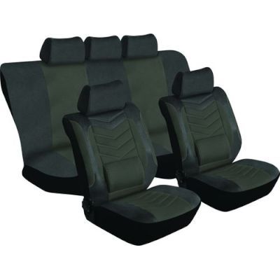 Stingray Grandeur Full Car Seat Cover Set 11 Piece - Anthracite