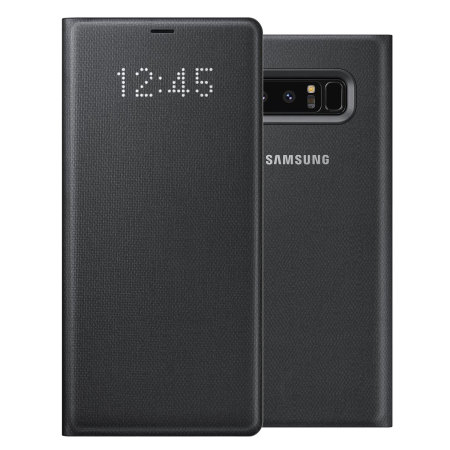 Samsung Note 8 LED View Cover - Black