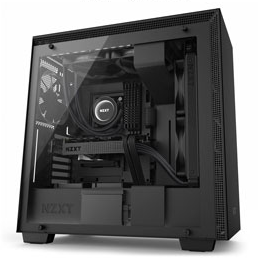 NZXT H700 Tempered Glass Case - Matte Black