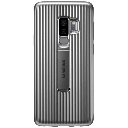 Samsung Standing Cover for Galaxy S9 Plus - Silver