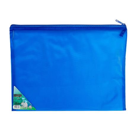 Meeco Carry Bag with Zip Closure - Blue