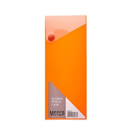 Meeco Sliding Pencil Case - Orange