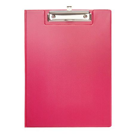 Meeco A4 Clipboard with Cover (Pink)