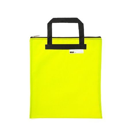 Meeco - x/Large Library Book Carry Bag - Neon Yellow