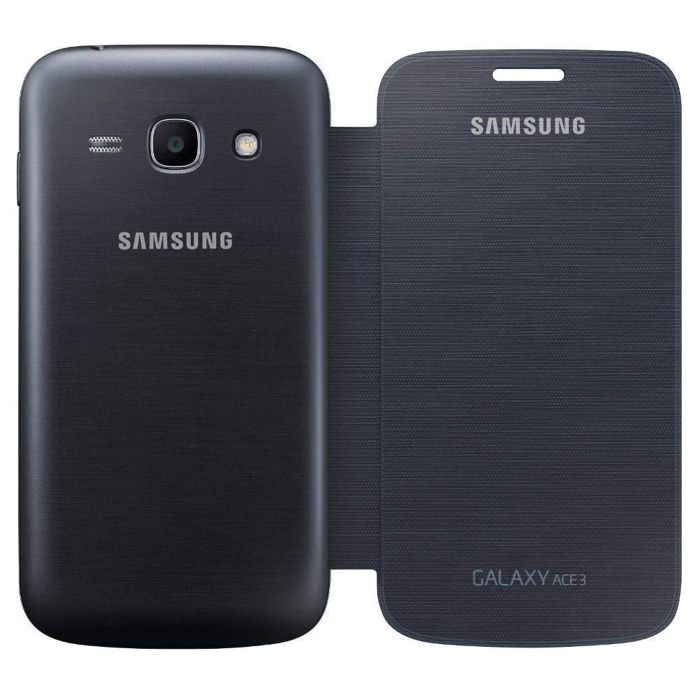 Samsung Originals Galaxy Ace 3 Flip Cover - Black
