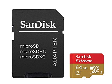 SanDisk 64 GB: Mobile Extreme Micro SD and SD Adapter