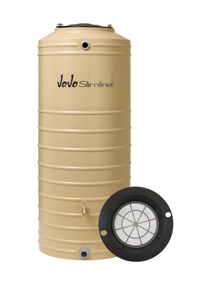 JoJo Slimline Water Tank - Marble Sandstone (750L)