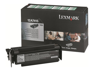 Lexmark T420 Original Black Toner Cartridge (Prebate)