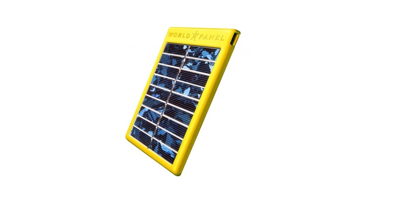 World Panel Sunstream Solar Charger - Yellow