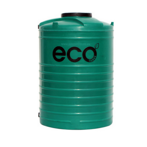 Eco Tanks Vertical Tank - Green (2500L)