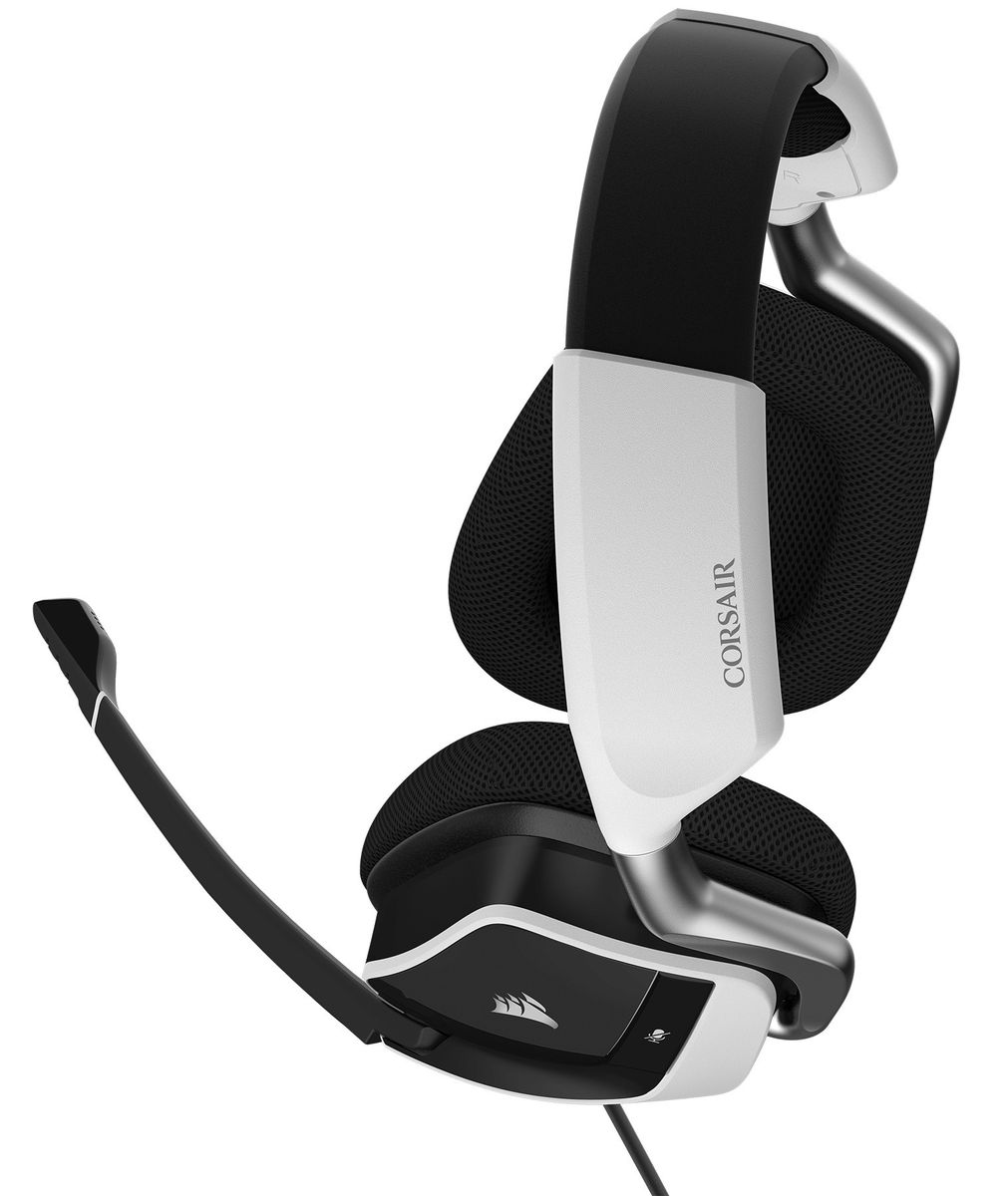 Corsair Void Pro RGB 7.1 Dolby USB Premium Gaming Headset - White