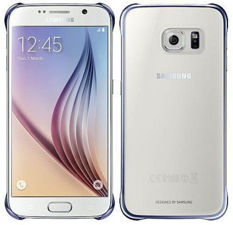 Samsung Galaxy S6 Clear Protective – Black