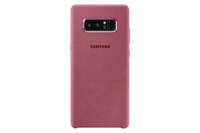 Samsung Note 8 Alcantara Cover - Pink
