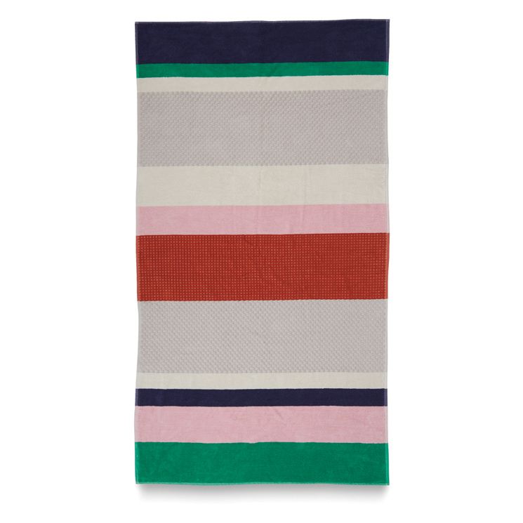 Design House Beach Towel - Ropes Multi Colour (800 x 1600mm)