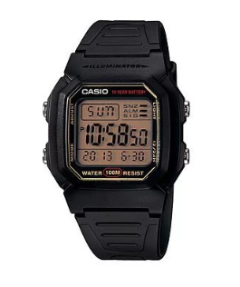 Casio Men's Dual Time Digital Watch - W-800HG-9AVDF 