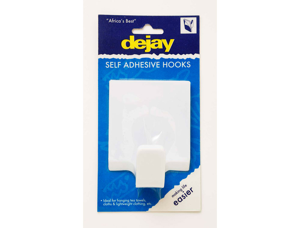 Dejay Self Adhesive Jumbo Square Hook