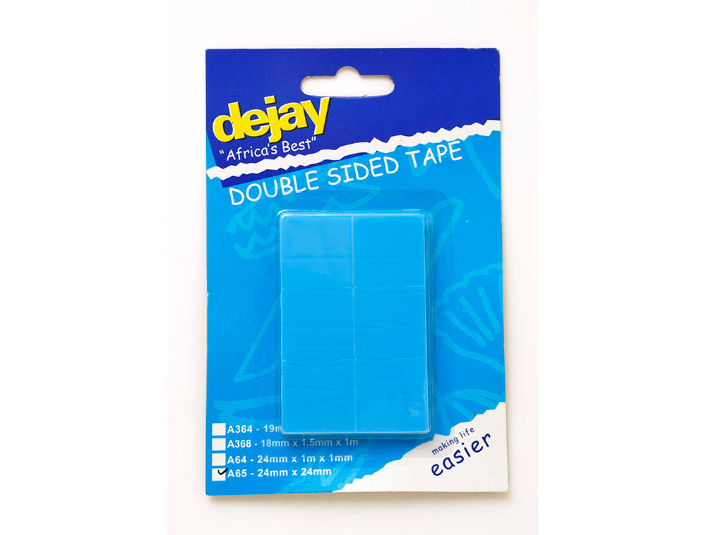 Dejay Double Sided Tape (24mm x 24mm)