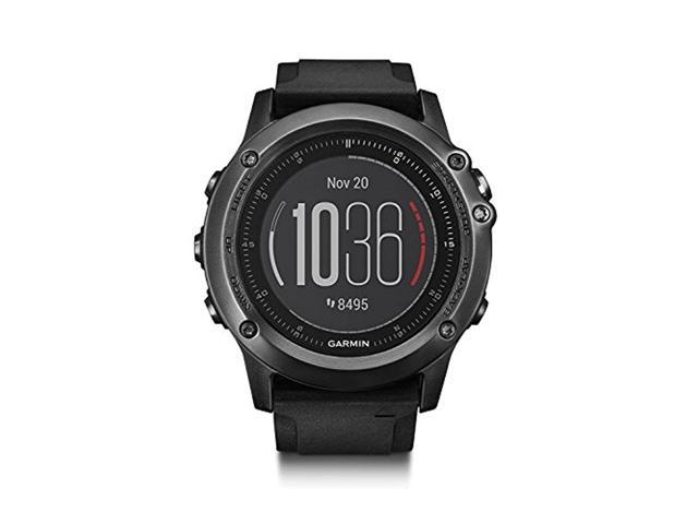 Garmin Fenix 3 HR Sapphire GPS Sport Watch with Wrist Heart Rate (Grey)