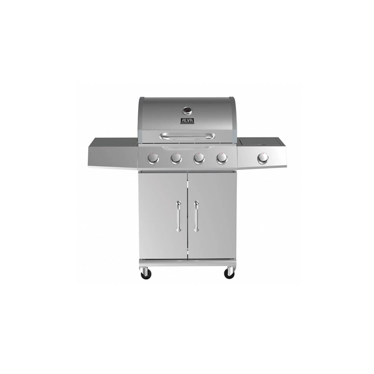 Alva Kalahari Gas BBQ 4 Burner – Stainless Steel