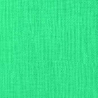 American Crafts Cardstock 12x12 Textured - Jade