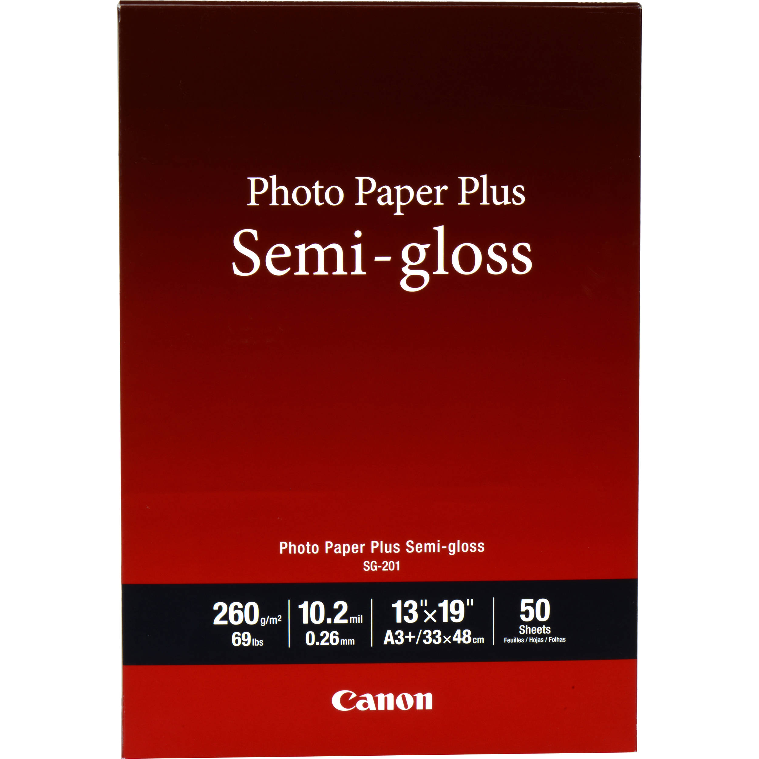 Canon Semi Gloss Photo Paper SG-201 (50 Sheets)