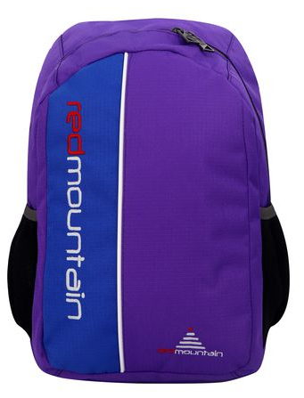 Red Mountain Subway 18 School Backpack - Purple & Royal Blue