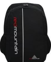 Red Mountain Subway 18 School Backpack - Black