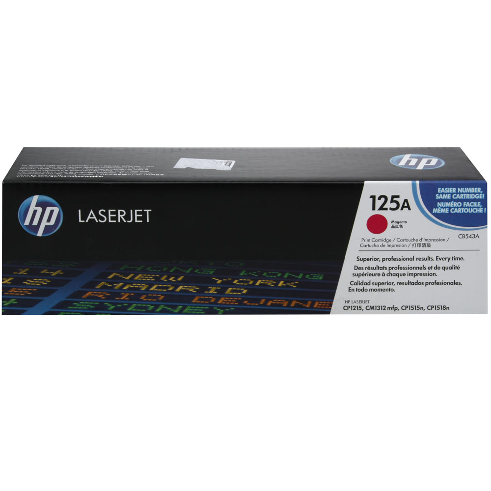 HP 125A Magenta Laserjet Toner Cartridge