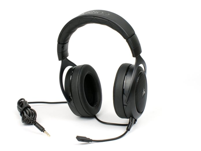 Corsair HS50 Stereo Gaming Headset - Black/Blue