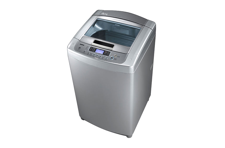 LG 16kg Metallic Turbo Drum Top Load Washing Machine: T1603TEFT