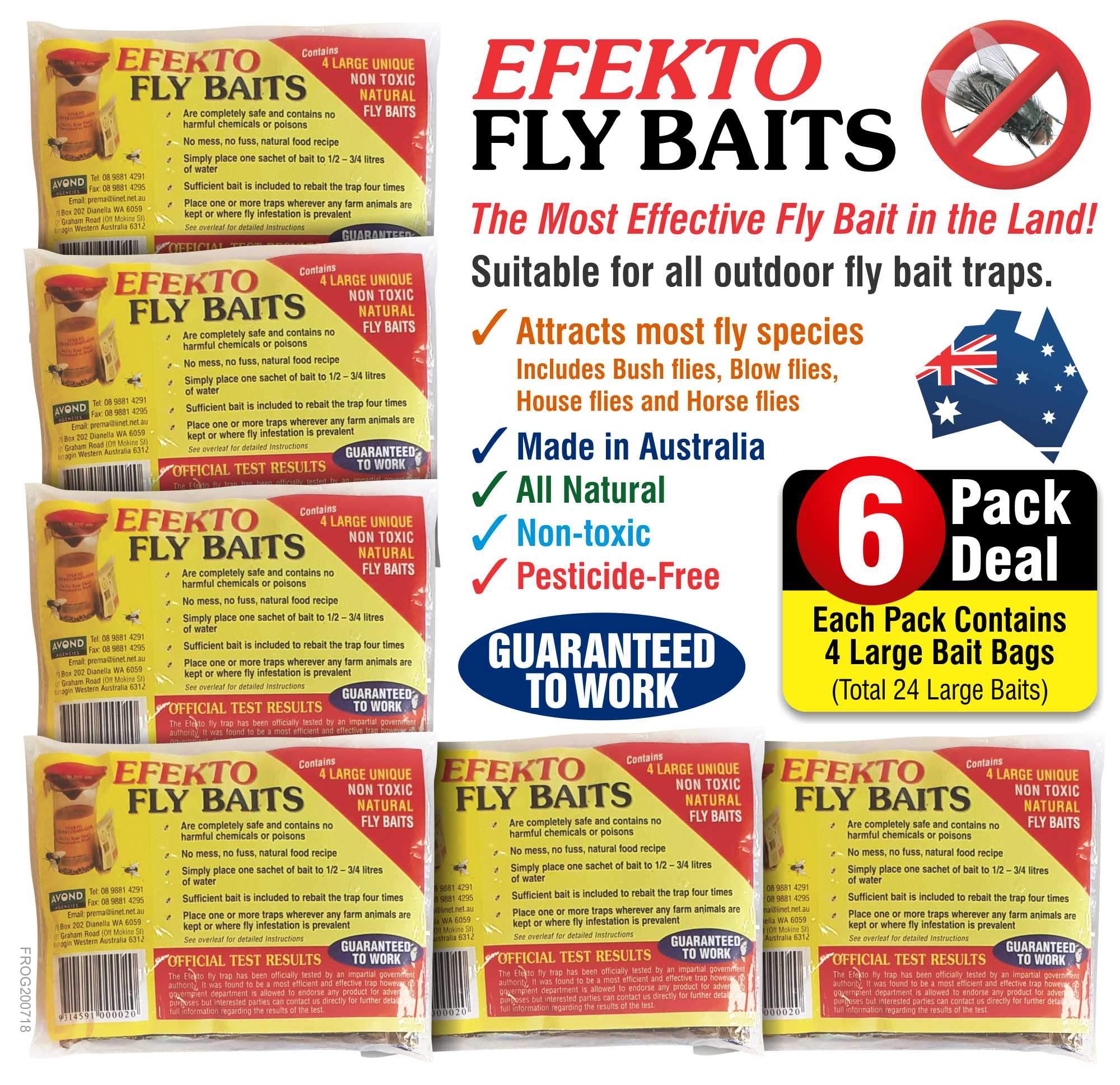 Efekto Redtop Flybait 6 Pack