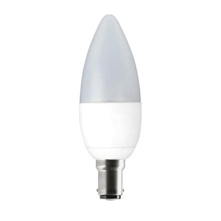 Eurolux Compact Fluorescent Candle 3w Warm White B15 120lm